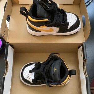 My daughter wore them one time and that's it I don't want to throw them away